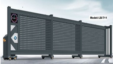 Cổng xếp trượt từng cánh LBT11